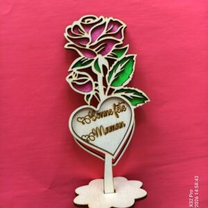 Rose ouverte fête des mamans
